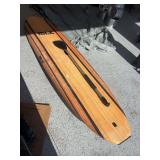 Isle paddle board with paddle