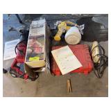 Recip saw, air pump, paint sprayer and brake bleeder