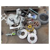 Scrap aluminum pile