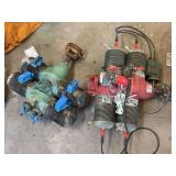 McCullough corporation Model AF air-cooled engine, and spare engine for parts