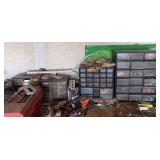 Product assortments, plastic bins, tools Take what is worth while!