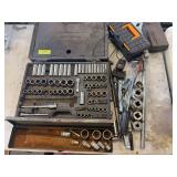 Assorted sockets, some 3/4 drive