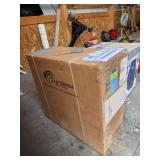 8 gallon portable electric 120 PSI hot dog quiet air compressor Model 8010A NIB