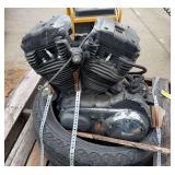 Harley Davidson engine, unknown condition