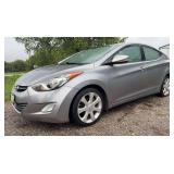 2012 Hyundai Elantra Limited 110,000+/- miles. Leather seats, power locks and windows. VIN# KMHDH4AE3CU344071  WIRE TRANSFER REQUIRED