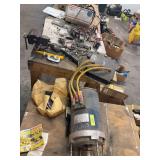 52 HP electric motor, motor controller and electronics as shown