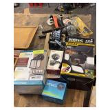 Hand winch, webcams, solar floodlight etc ..