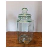 Glass beverage dispenser, Made in Italy