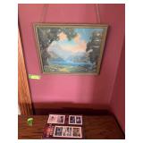 R Atkinson Fox 'Glorious Vista' 19x16 and reference book