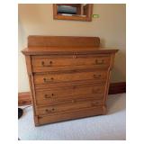 Four drawer chest of drawers 19D x 40L x 42