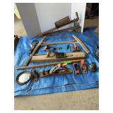 Frame saw, planter, planes, huskers, gear mirror, etc