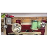 4 antique handheld lights