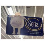 Serta lighted store sign