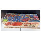 Johnny Speed remote control car and original box, MO accessories