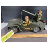 Friction drive Army jeep