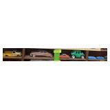 Toy vehicles as shown