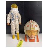 GI Joe Astronaut and pilot head toy