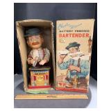 Rosko toys battery operated Bartender Charlie Weaver