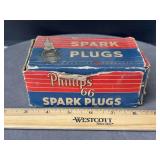 Phillips 66 10 pack box and 9 spark plugs