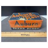 Auburn spark plugs box unknown contents shrink wrapped in plastic