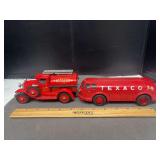 2 metal car banks