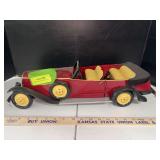 Pressed tin key wind car