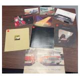Car advertising pamphlets as shown