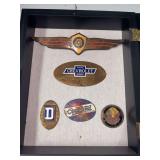 Car emblems as shown