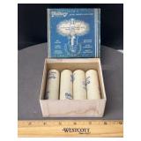 Mallory premium spark plugs box and 4 spark plugs