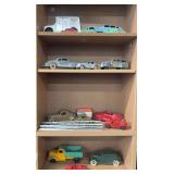 Pressed tin toy cars as shown