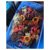 Lots of fall decor!! It's FALL Y'ALL - large totes FULL