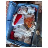 Three large totes of Christmas and holiday decor - LOTS included, couldn't show it all in photos, you'll get your monies worth!