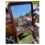 Large mirror for back of a dresser