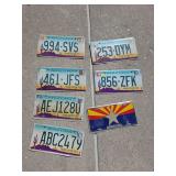 Arizona license plates