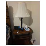 Alarm Clock, Lamp and Nightstand 24x12x24
