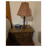 Lamp, Alarm Clock, Nightstand