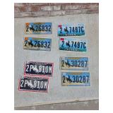 Wyoming license plates