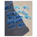 Wyoming License Plates