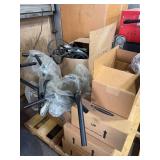 Pallet of Mirrors/Brackets and Belts (Preview and Pickup at Fleet)