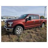 2017 Ford F150, Vin # 1FTEW1EF4HKD95792, 4x4, Mileage/Odometer Reads 102,319 - Transmission Issues, will need towed, Toolbox included- This item has a WY Title and will require a Wire transfer for pay