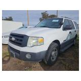 2007 Ford Expedition, VIN #1FMFU165X7LA90916, Mileage/Odometer Reads 137,470 - Hail Damage - This item has a WY Title and will require a Wire transfer for payment.  (Preview and Pickup at Fleet)