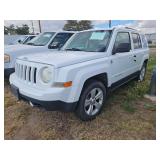 2013 Jeep Patriot, Vin # 1C4NJRBB3DD127460, Mileage/Odometer Reads 70,547 - Hail Damage - This item has a WY Title and will require a Wire transfer for payment.  (Preview and Pickup at Fleet)