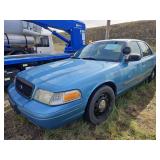 2011 Ford Crown Vic, Vin # 2FABP7BV0BX167684, Mileage/Odometer Reads 92,010 - Hail Damage, Exterior Locks Will Be Drilled Out - This item has a WY Title and will require a Wire transfer for payment.  