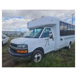 2006 Chevy Bus, Vin # 1GBJG31UX61160705, Mileage/Odometer Reads 101,277 - This item has a WY Title and will require a Wire transfer for payment.  (Preview and Pickup at Fleet)