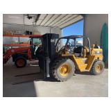 1996 Cat RC60 Forklift, Model #RC60L0W, Serial #4BJ01003, Manufactured 1996 (see photo), Working, 639.4 Hours, See Video. This item has a RESERVE (Preview and Pickup at Dry Creek).  See description fo