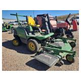 John Deere Riding Mower, 72" Deck, Diesel, Hours Unknown
