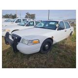 2010 Ford Crown Vic, Vin # 2FABP7BV4AX146710, Mileage/Odometer Reads 106,711 - Hail Damage, Exterior Locks Will Be Drilled Out - This item has a WY Title and will require a Wire transfer for payment. 