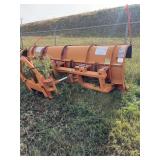 Large Plow- Incomplete.  Buyer responsible for equipment needed to load this item. (Preview and Pickup at Fleet)