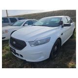 2013 Ford Taurus, Vin # 1FAHP2M82DG152763, Mileage/Odometer Reads 100,646 - Hail Damage, Exterior Locks Will Be Drilled Out - This item has a WY Title and will require a Wire transfer for payment.  (P