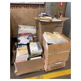 Pallet of Service Manuals (Preview and Pickup at Fleet)